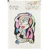 Image 1 : Spanish Watercolor and Ink 11.11.54 Signed Picasso