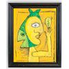 Image 2 : Romanian Oil on Canvas Signed Victor Brauner