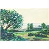 Image 1 : Oil on Board Landscape Signed C Raid