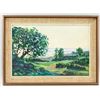 Image 2 : Oil on Board Landscape Signed C Raid