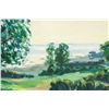 Image 4 : Oil on Board Landscape Signed C Raid
