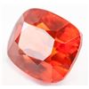 Image 2 : 15.40ct Cushion Cut Orange Natural Sapphire GGL