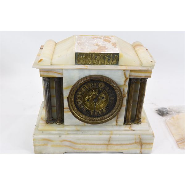 Marble Mantle Clock