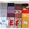 Image 1 : 10 meter bundle of quilter cotton fabric (exactly as shown)