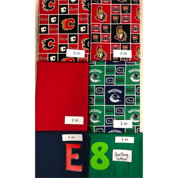 10 meter bundle of quilter cotton fabric (exactly as shown)