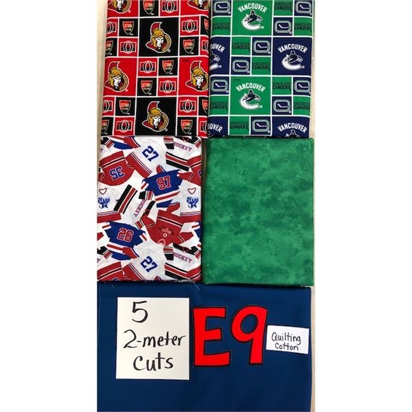 10 meter bundle of quilter cotton fabric (exactly as shown)