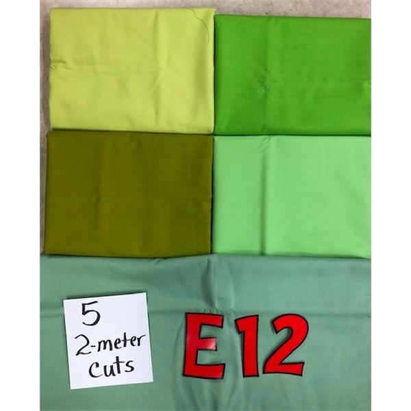 10 meter bundle of quilter cotton fabric (exactly as shown)