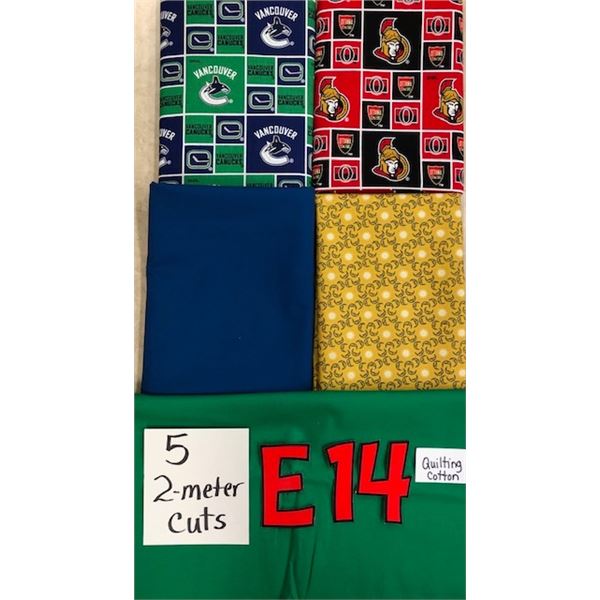 10 meter bundle of quilter cotton fabric (exactly as shown)