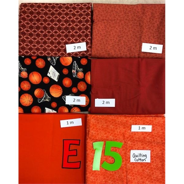 10 meter bundle of quilter cotton fabric (exactly as shown)