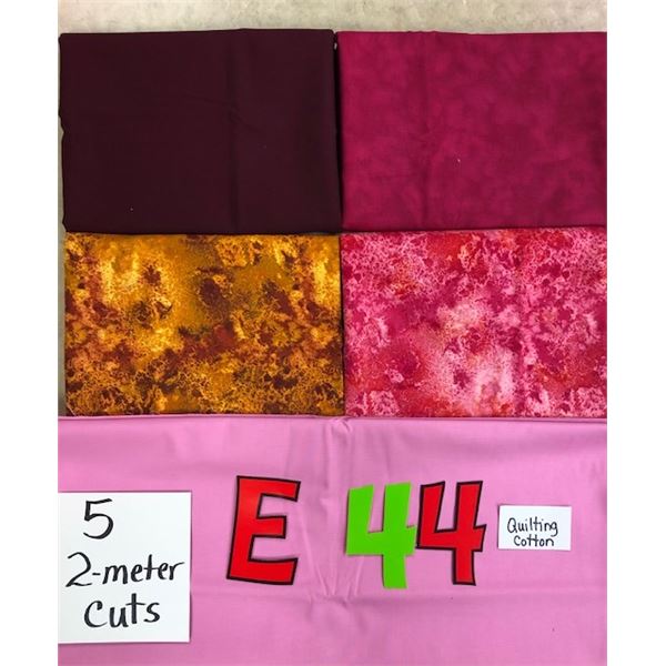 10 meter bundle of quilter cotton fabric (exactly as shown)