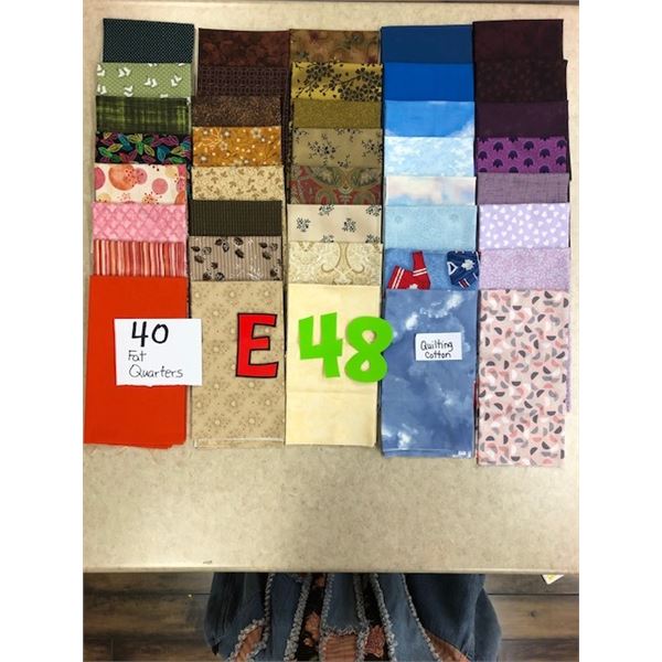 10 meter bundle of quilter cotton fabric (exactly as shown)