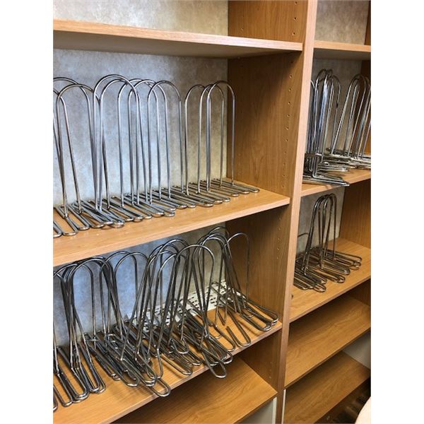 50 metal bolt holders for fabric