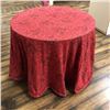Image 4 : 2 Round display tables with table cloths 36" diameter