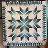 Image 1 : Teal Star Quilt