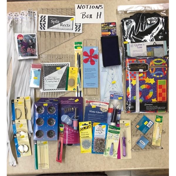 Assorted notions Box H