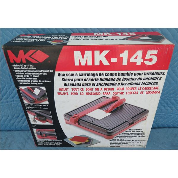 MK Diamond MK-145 Wet Tile Saw 158252 New in Box