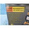 Image 2 : CEP Construction Electrical Products 61651 LED Work Light Rechargeable New in Box