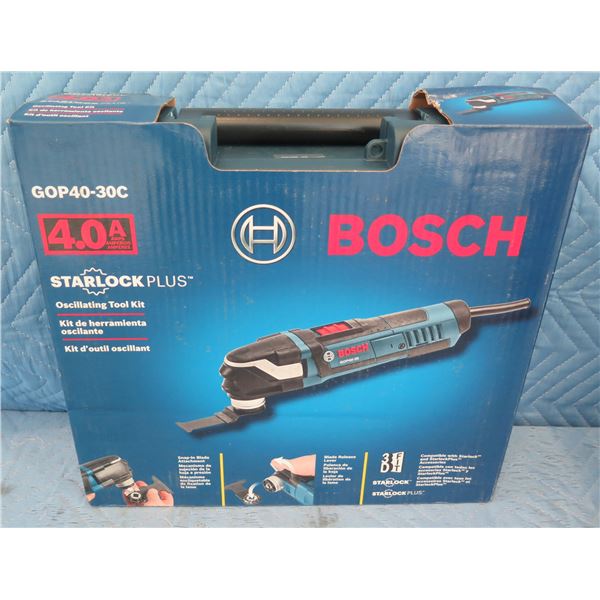 Bosch GOP4030C Oscillating Tool Kit 32 Piece Set  New in Box