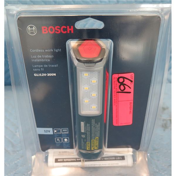 Bosch GLI12V300N Cordless Work Light 12V Max New in Package