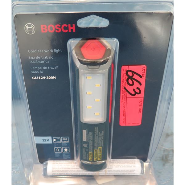 Bosch GLI12V300N Cordless Work Light 12V Max New in Package