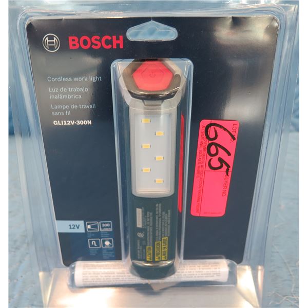 Bosch GLI12V300N Cordless Work Light 12V Max New in Package