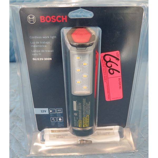 Bosch GLI12V300N Cordless Work Light 12V Max New in Package