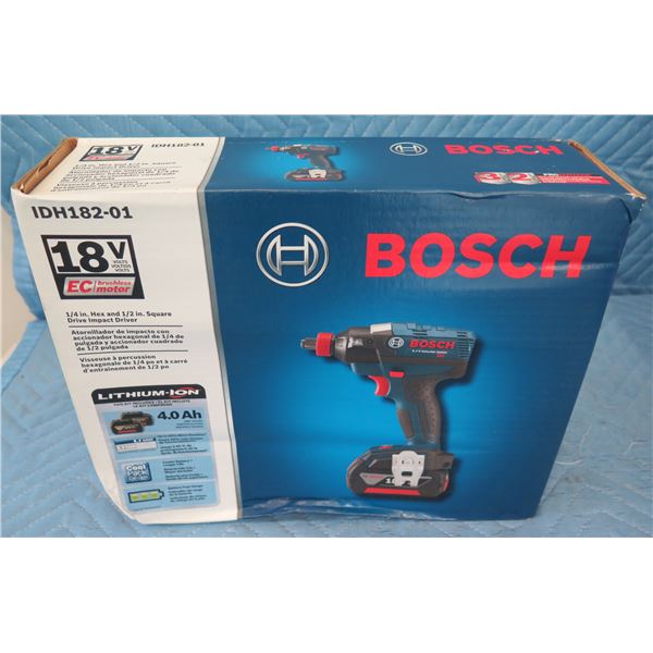 Bosch IDH18201 18V Square Drive Impact Driver  New in Box