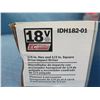 Image 3 : Bosch IDH18201 18V Square Drive Impact Driver  New in Box