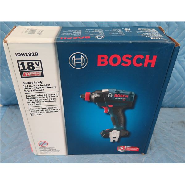 Bosch IDH182B Impact Driver 18V  New in Box