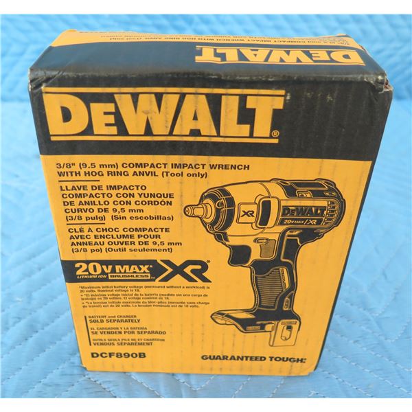 DeWalt DCF890B Impact Wrench (Tool Only)  New in Box