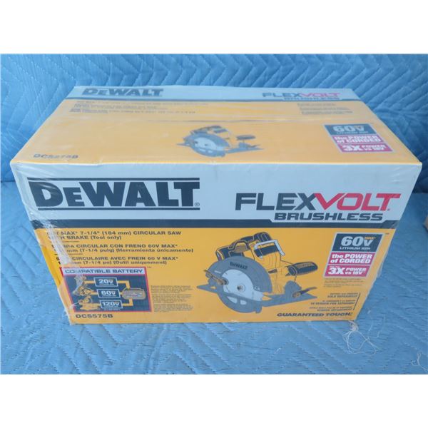 DeWalt DCS575B FlexVolt Circular Saw New in Box