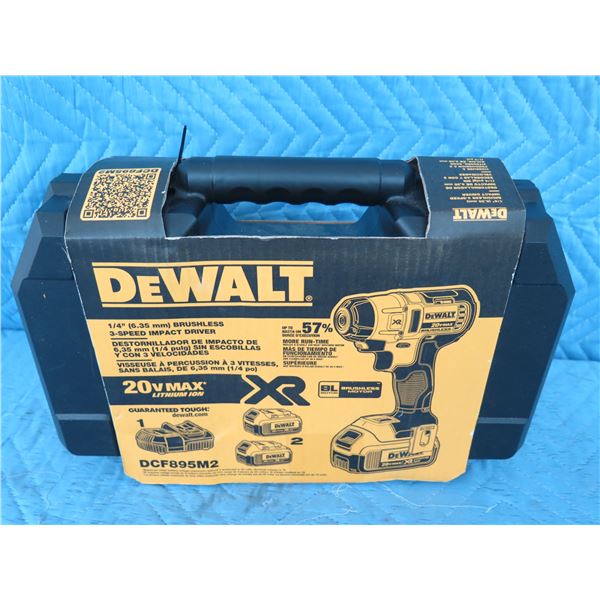 DeWalt DCF895M2 Impact Driver 20V Max  New in Box