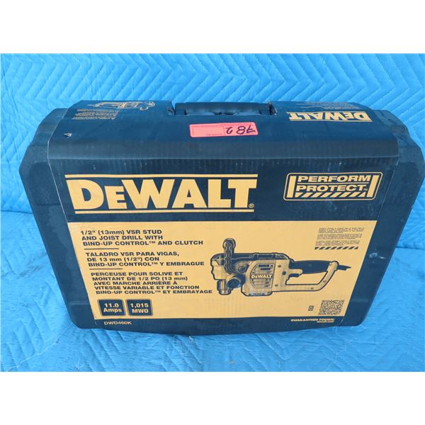 DeWalt DWD460K Angle Drill 1/2" VSR New in Box