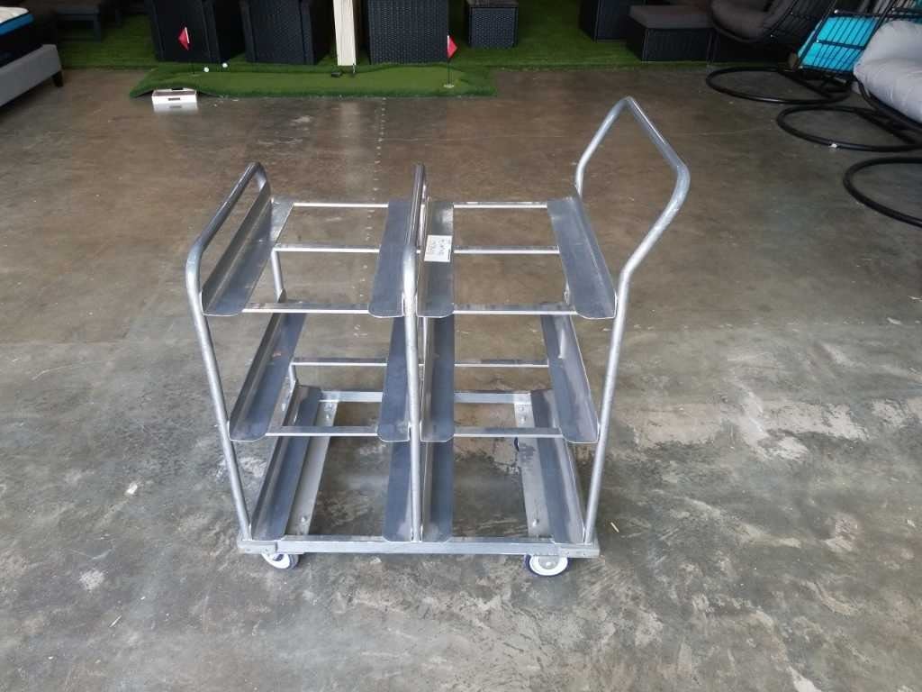 3 TIER BAKERS RACK CART