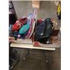 Image 1 : 2 TRAYS OF WINE COOLER, COLLECTABLES, BUG ZAPPER RACKET