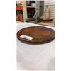 Image 2 : WOODEN CARVED CANDY BOWL
