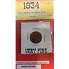 Image 3 : 2 GEORGE V  1 CANT COINS 1934, 1936 AND POSTAGE