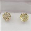 Image 1 : NEW STERLING SILVER GENUINE GREEN AMETHYST EARRINGS W/ APPRAISAL $870