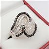Image 2 : NEW STERLING SILVER DIAMOND RING W/ APPRAISAL $1760