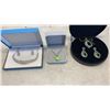 Image 2 : 2 necklace and earring sets and necklace