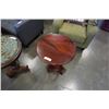 Image 1 : CARVED HAND MADE WOOD PARLOUR TABLE