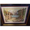 Image 2 : Framed print on paper "the Skeena District" signed Hornyanshi 1958