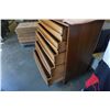 Image 8 : VINTAGE MCM GIBBARD 5 DRAWER CHEST OF DRAWERS - 38 INCHES WIDE X 20 DEEP X 44 TALL