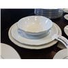 Image 2 : 28 PIECE TIFFANY CHINA DINNER SET - INCLUDES CUPS, SAUCERS, PLATES AND BOWLS