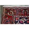 Image 8 : 7' x 10' Original persian hand knotted fringed area carpet Bakhtiari collection