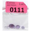 Image 1 : 12 CTW Loose Assorted Amethyst Gemstones