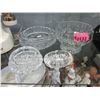 Image 1 : 5 Crystal Ashtrays and Bowls