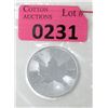 Image 1 : 1 Oz. Canada .9999 Silver 2021 Maple Leaf Coin