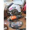Image 1 : Circular Saw, Palm Sander and Grinder