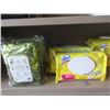 Image 1 : 12 Packs of Lysol Wipes & 1 Hemp Facial Wipes